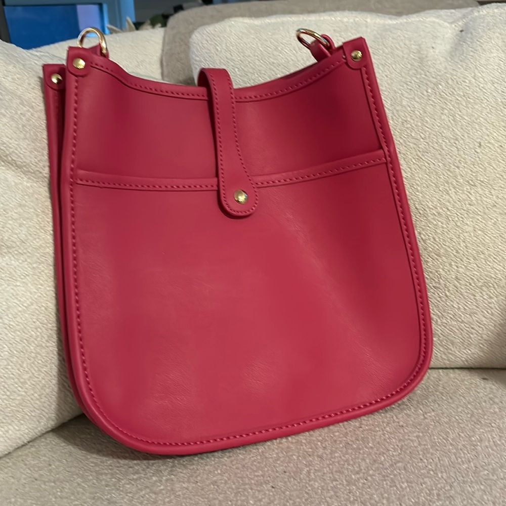 Strapless pink purse, ready to go!